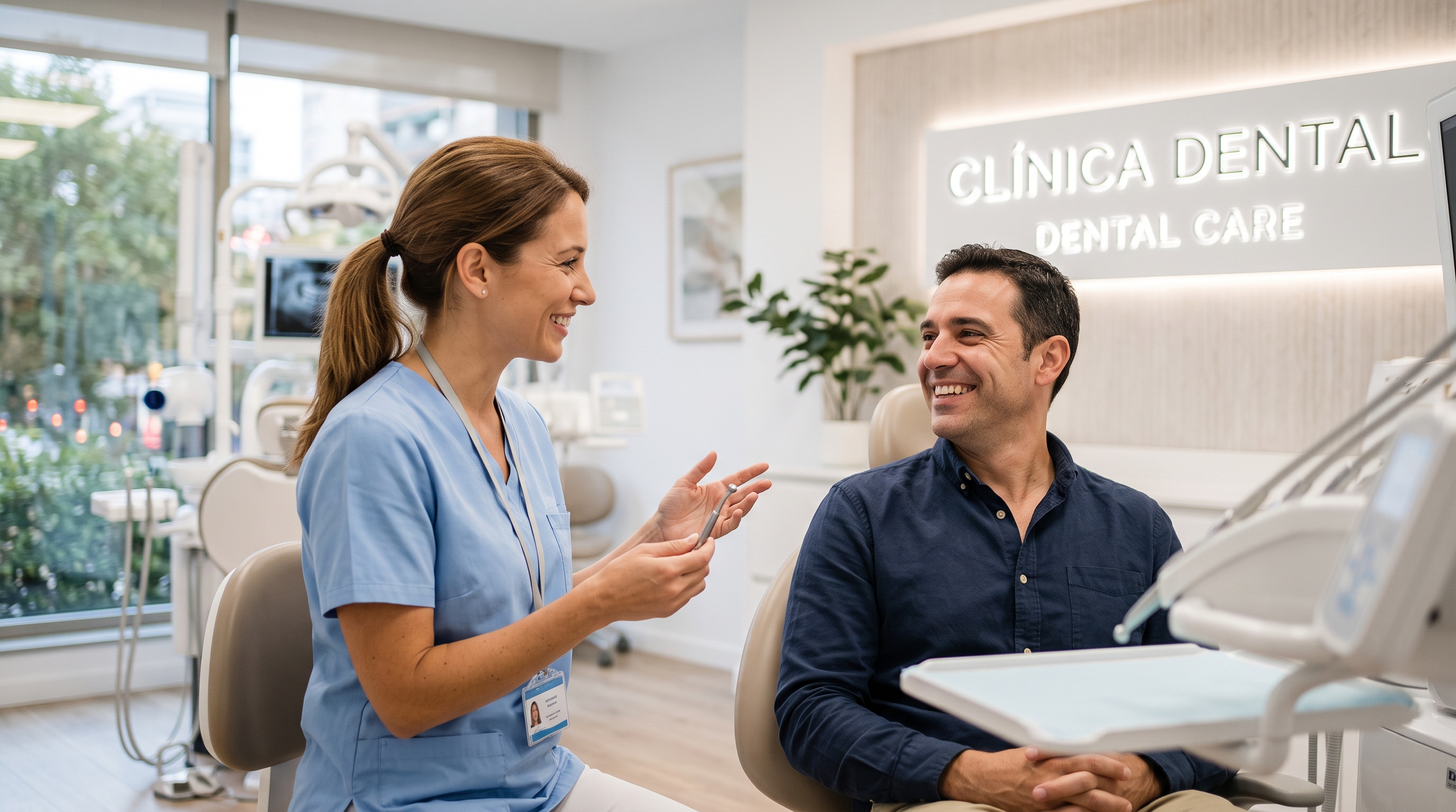 Imagen dental profesional de la clínica